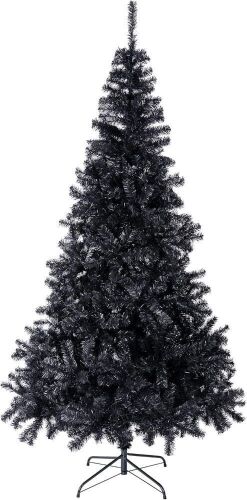 Sunnyglade 6 Ft Black Premium Artificial Christmas Tree - Lot 681
