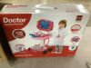 Play Doctor Kit for Kids, Pretend Medical Station Set with Carrying Case, Mobile Cart - Thumbnail 2