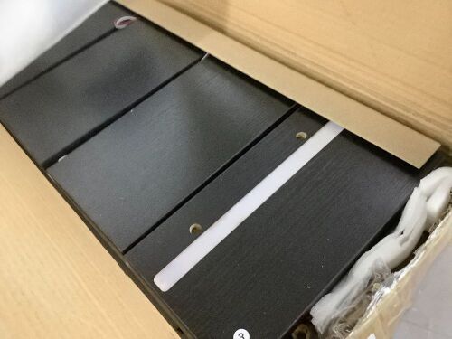 5 Tier Wall Mount Vertical Display Shelf with LED Lights - Lot 760