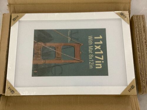 11x17 White Poster Frame, 3 Pack - Lot 763