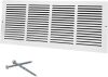 24"W x 8"H [Duct Opening Size] Steel Air Return Vent Cover for Ceiling and Sidewall - Thumbnail 1