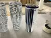 Lot of (4) 40oz One Piece Tumblers - Missing 2 Lids & Straws - Thumbnail 2
