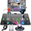 FWFX Dance Mat 2-Player Musical Electronic Dancing Game for TV - Thumbnail 1
