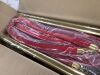 Stainless Steel Stanchion Posts with Red Rope, 8 Pack - Thumbnail 4
