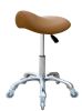 Ergonomic Swivel Height Adjustable Saddle Stool - Thumbnail 1
