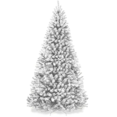 7.5' Unlit Artificial White Spruce Christmas Tree, w/Easy Assembly - Lot 221