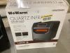 WeWarm Electric 6 Element Infrared Space Heater Black Plastic - Thumbnail 5