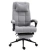 Vinsetto Executive Linen-Feel Fabric Office Chair - Thumbnail 1