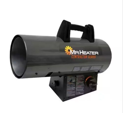 Mr. Heater Contractor Series 60,000 BTU Forced Air Propane Outdoor Space Heater with 10 ft. Hose and Regulator - Lot 68JF