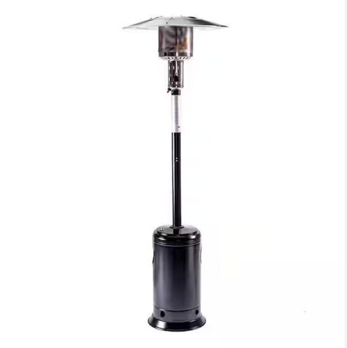 Legacy Heating 47,000 BTU Hammered Black Propane Outdoor Flame Patio Heater - Lot 66JF