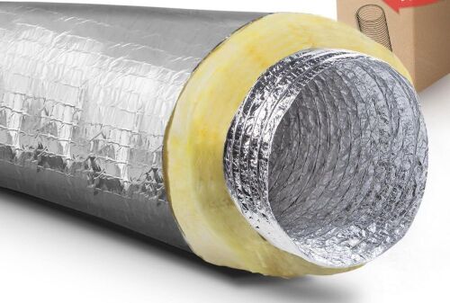 6 in. x 25 ft. Insulated Flexible Duct - Lot 683