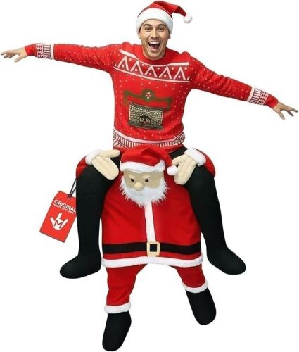 Adult Santa Claus Piggyback Costume - Lot 779