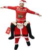 Adult Santa Claus Piggyback Costume - Thumbnail 1