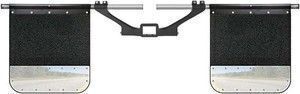 Hitch Mounted Mud Flaps with Stainless Steel Backing Plate - Lot 177
