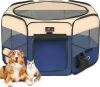 Foldable Waterproof Pet Play Pen - Thumbnail 1