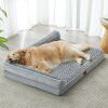 Orthopedic Dog Bed with Removable Washable Cover 36" x 27" - Thumbnail 1
