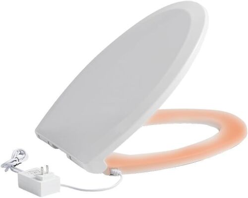 Elongated Soft Close Heated Toilet Seat - Lot 484