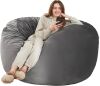 Giant 5' Memory Foam Bean Bag Chair - Thumbnail 1