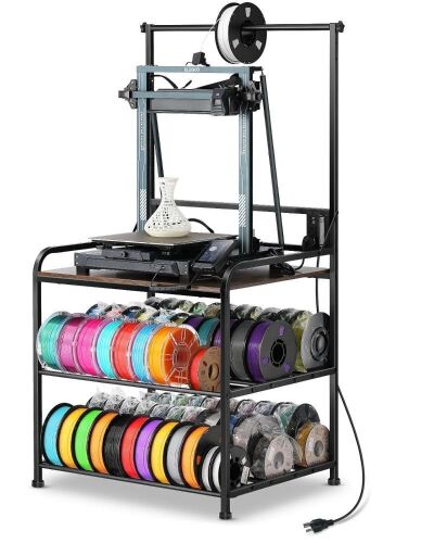 ARTINRACK 3D Printer Stand with Filament Storage Rack - Lot 543