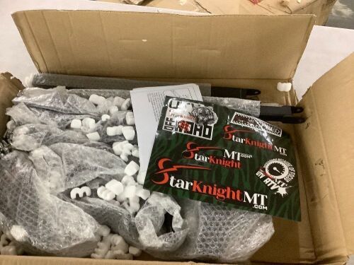 StarknightMT Sporting Clays UTV Gun Rack Compatible with Polaris Ranger - Loose Hardware - Lot 649