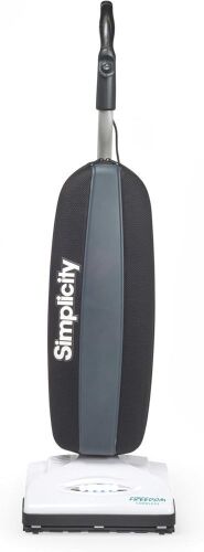 Simplicity Freedom Cordless Bag Vacuum Cleaner for Carpet and Hard Floors, Brushroll Auto Adjusts to Floor Height - Lot 36