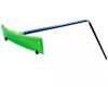 MARSHALLTOWN 192 in. Handle Big-Rig-Rake 24 in. W Snow Rake with Angled Pole - Thumbnail 1