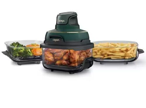 NINJA Crispi 4 Qt. Portable Glass Air Fryer - Lot 846JF