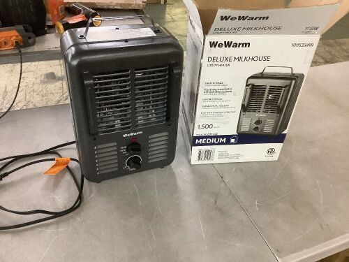WeWarm Deluxe Milkhouse Utility Heater - Lot 848JF