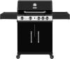 Royal Gourmet 4+1 Burner Propane Gas Grill, Cabinet Style, 49,000 BTU, Black - Thumbnail 1