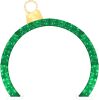 Large Outdoor Christmas Lighted Archway Decoration, 9.5ft - Thumbnail 1