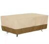 Classic Accessories Veranda 72 in. L x 44 in. W x 23 in. H Rectangular Patio Table Cover - Thumbnail 1