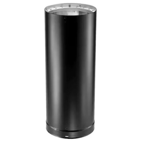 DuraVent Model DVL Double Wall Stove Pipe 6in. Diameter X 24in. Double Wall Stove Pipe Length - Lot 886JF