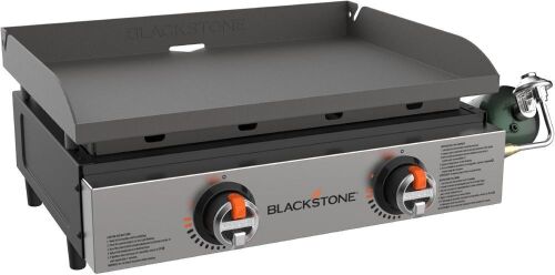 Blackstone 22” Original Tabletop Griddle with Omnivore Griddle Plate, Powder Coated Steel, Black - Lot 34JF
