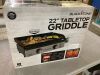 Blackstone 22” Original Tabletop Griddle with Omnivore Griddle Plate, Powder Coated Steel, Black - Thumbnail 6