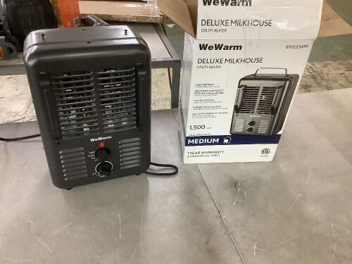 WeWarm Deluxe Milkhouse Utility Heater - No Handle - Lot 901JF