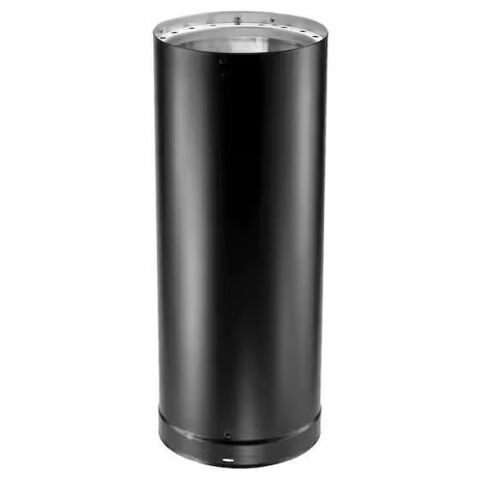 DuraVent Model DVL Double Wall Stove Pipe 6in. Diameter X 24in. Double Wall Stove Pipe Length - Lot 917JF