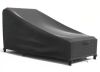 KHOMO GEAR Black Chaise Outdoor Weatherproof Heavy-Duty Patio Furniture Cover - Thumbnail 1