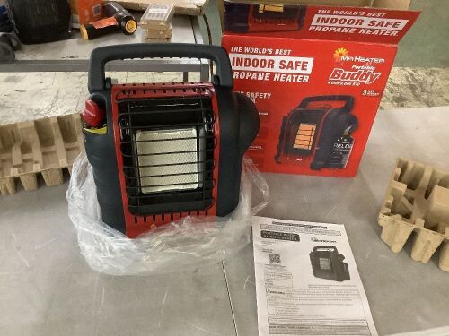 Mr. Heater Portable Buddy 9,000 BTU Radiant Propane Indoor/Outdoor Space Heater - Lot 926JF