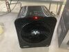 Vornado Forced Air Velocity 5 Whole Room 1500-Watt 5118 BTU Electric Space Fan Electric Heater Furnace, Black - Thumbnail 3