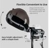 Professional Standing Hooded Hair Steamer for deep Scalp Conditioning,Adjustable time and Temperature Settings with Dry-Run Protection,Salon Station spa Equipment,Suitable for Home and Barbershop - Thumbnail 2