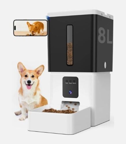 UTCG Automatic Dog Feeder with Camera - Lot 10