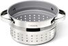 Caraway Steamer - Stainless Steel Steamer with Handles - Non Stick, Non Toxic Coating - Steam Veggies, Seafood, and More - Compatible With Our Dutch Oven or Sauce Pan - Small - Thumbnail 1