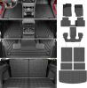Rongtaod Floor Mats, Trunk Liner Cargo Mat (Trunk Mat + Backrest Mat + Floor Mats) - Thumbnail 1