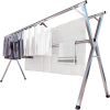 JAUREE Clothes Drying Rack, Drying Rack Clothing Folding Indoor Outdoor, Heavy Duty Stainless Steel Laundry Rack, Foldable Portable - Thumbnail 1