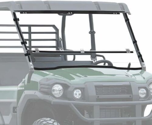 Kawasaki Mule Pro Scratch-Resistant Flip Down Windshield - Lot 4124