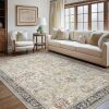Bavni Area Rugs, Living Room Clearance Washable Large Carpet for Bedroom Non-Slip, Ultra Thin Low Pile Modern Printed Decorative Rug for Dinning Room Office - Thumbnail 1
