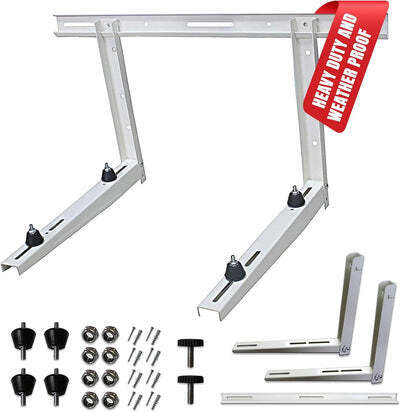 Air Conditioner Bracket, Large, Premium, Powder Coated - Lot 4162