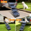 Dog Stairs for Car, Extra Wide Dog Stairs for Large Dogs to 250 LBS - Thumbnail 1