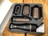 Hair Dryer Brush Set, Multifunctional Hot Air Brush for Salon Blowouts, Negative Ion Technology & Quick Drying, Shiny and Less Frizz - Thumbnail 2