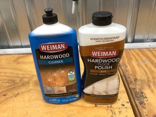 Weiman Hardwood Floor Cleaner and Polish Restorer Combo - Lot 4293